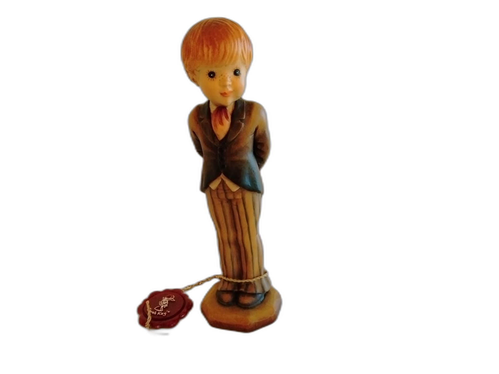 A-001 - Boy w/ Suit & Striped Pants - Photo 1