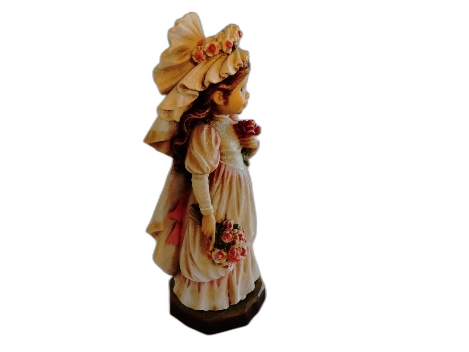 A-003 - Girl w/ Bonnet & Roses - Photo 3