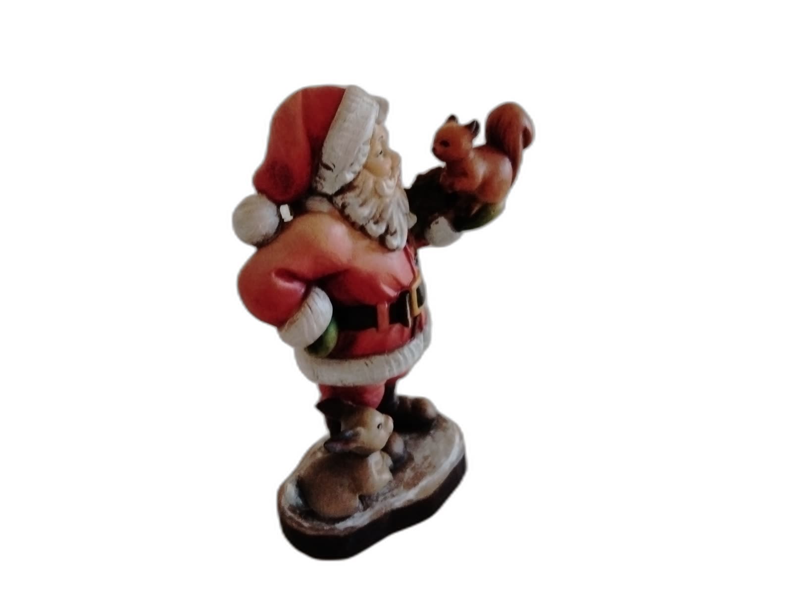 A-013 - Santa with Squirrel & Rabbit - Photo 2