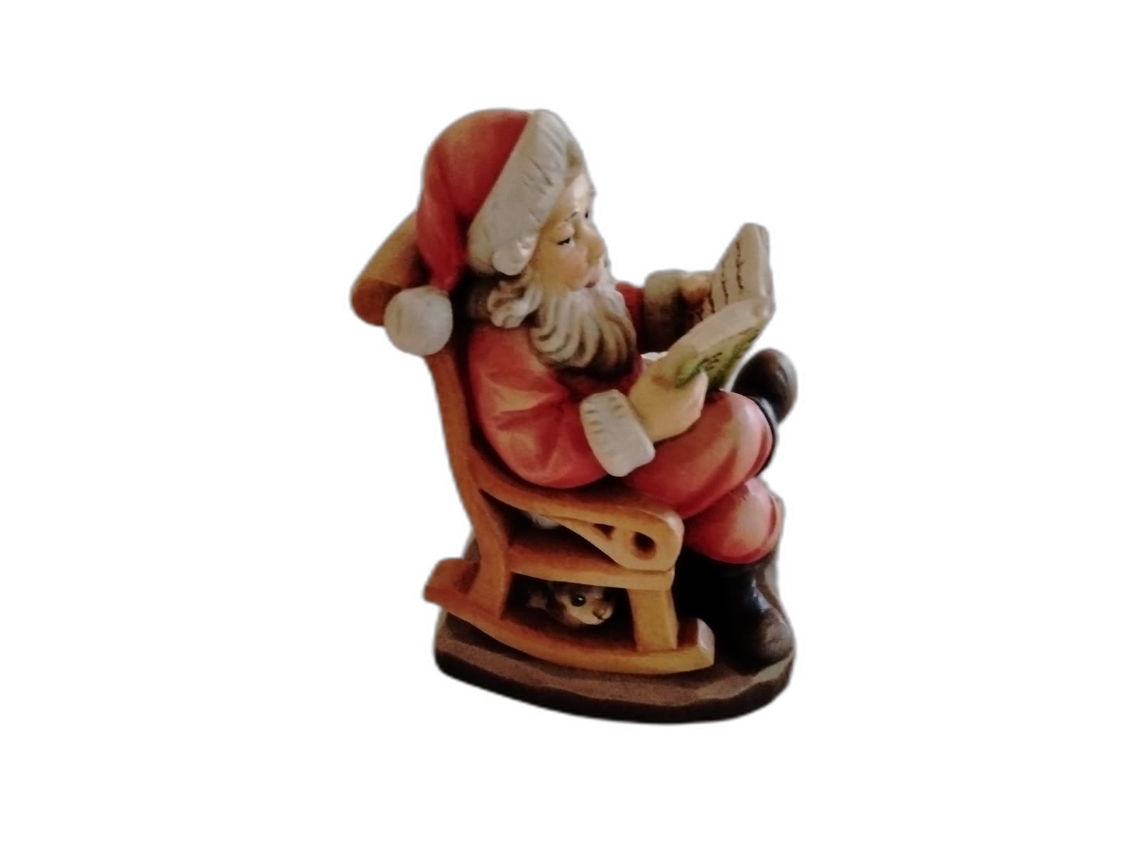 A-015 - Santa in Chair Reading - Photo 2