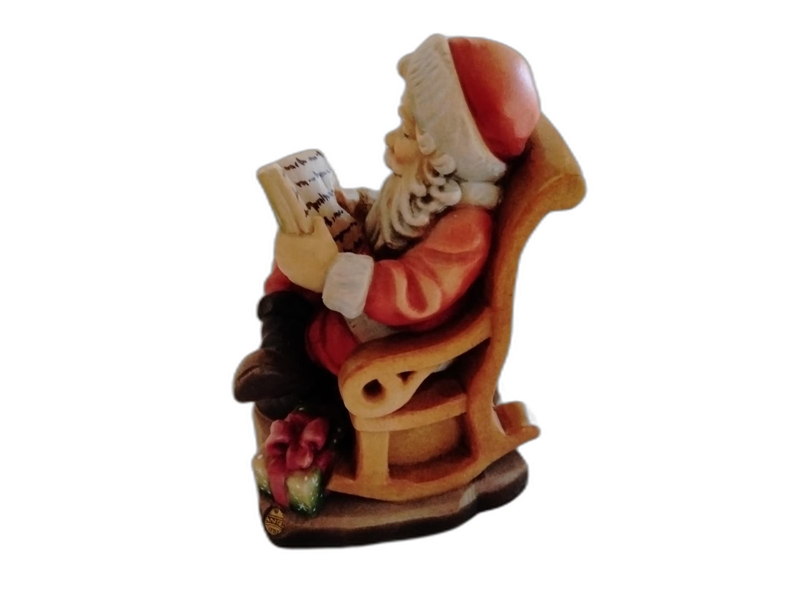 A-015 - Santa in Chair Reading - Photo 3
