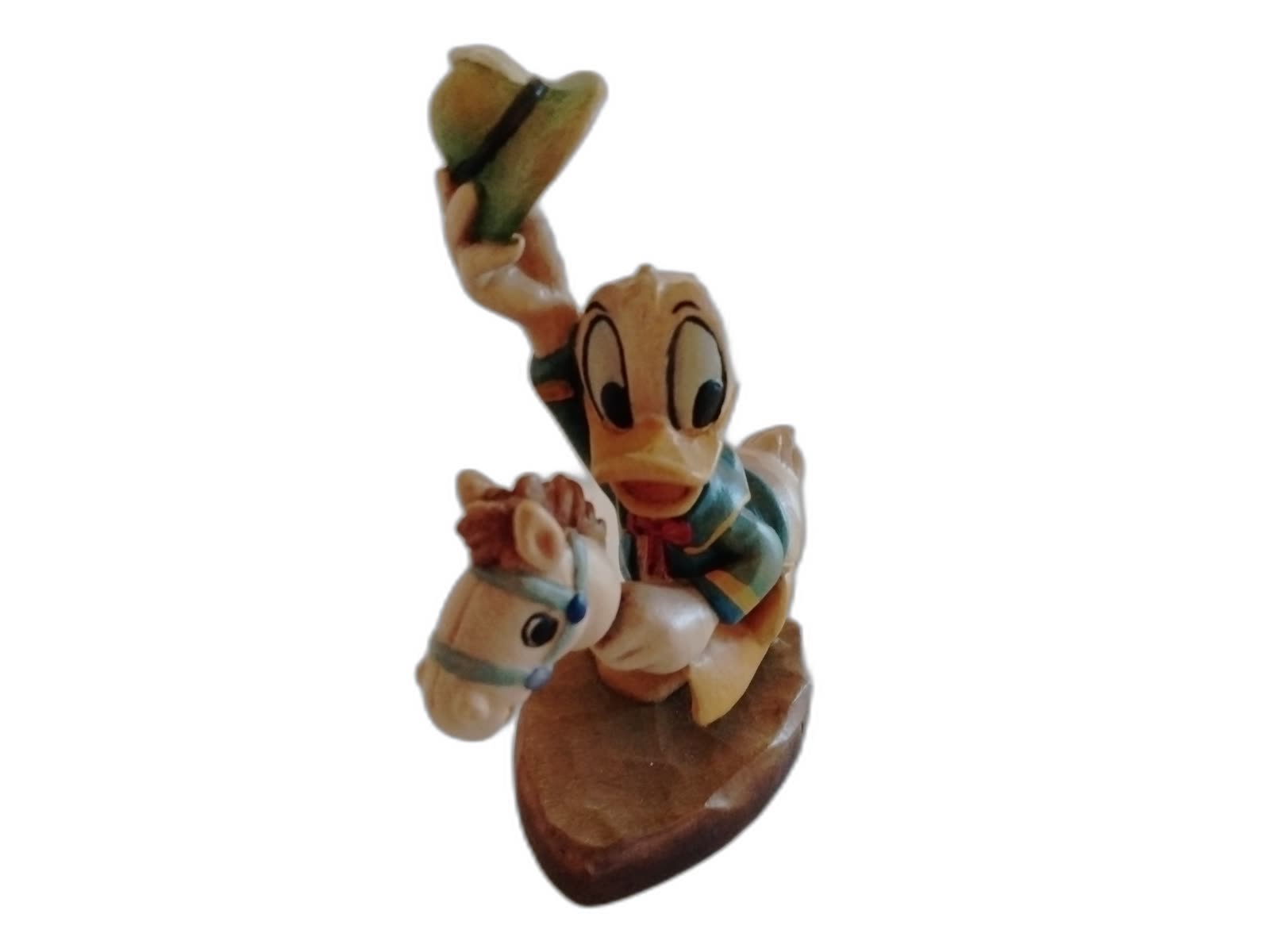 A-025 - Disney Donald Duck Riding Horse - Photo 1