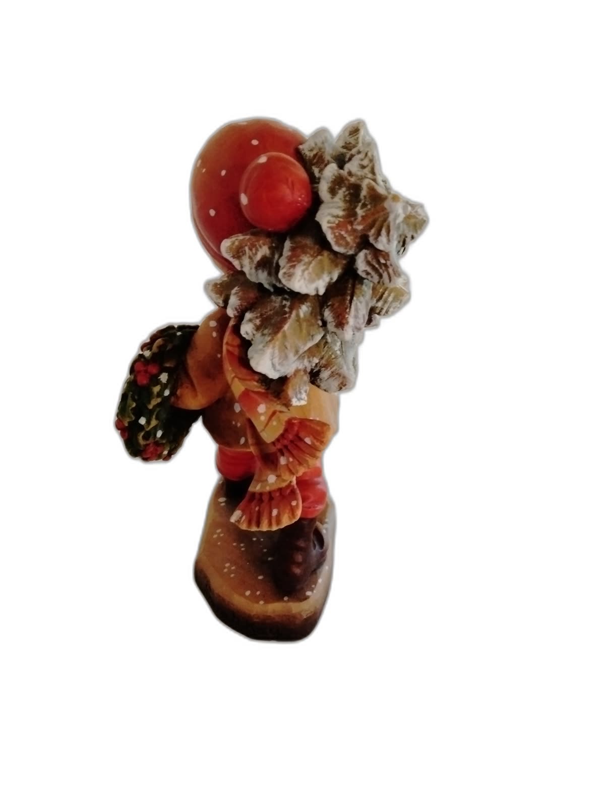 A-034 - Winter Boy with Wreath and Tree - Photo 4