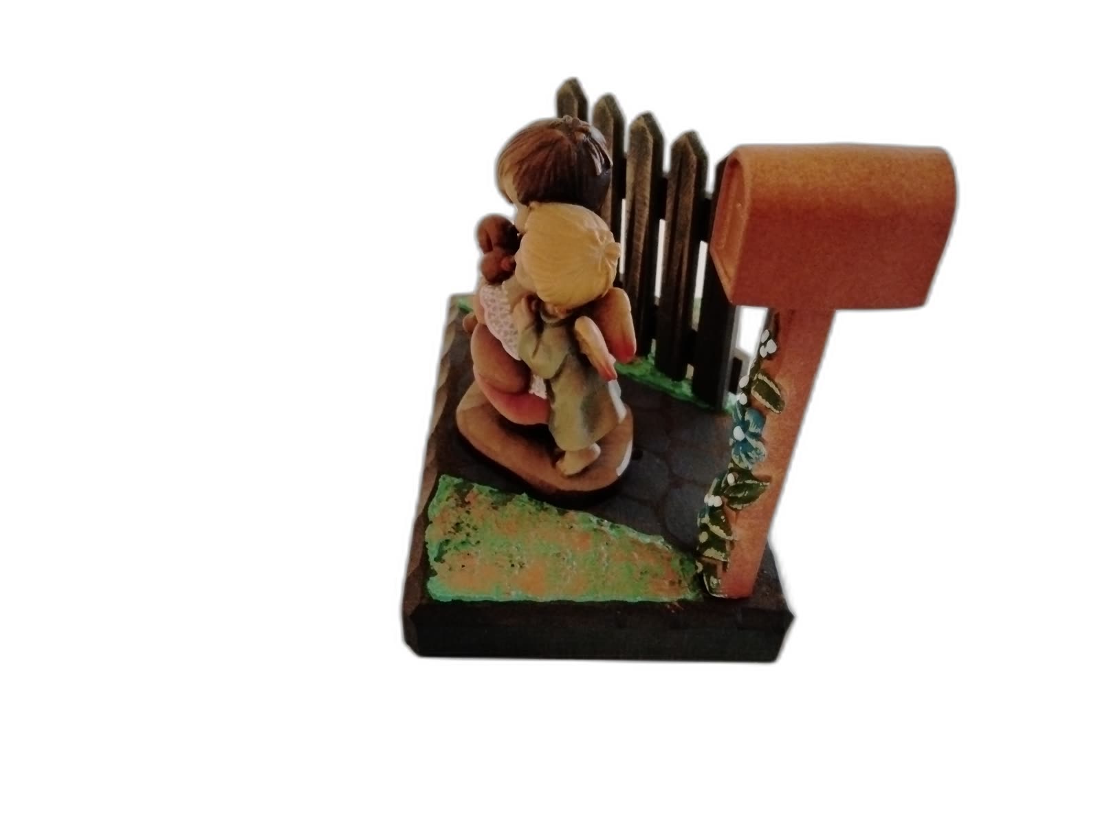 A-037 - Sisters with Teddy Bears and Mailbox - Photo 2