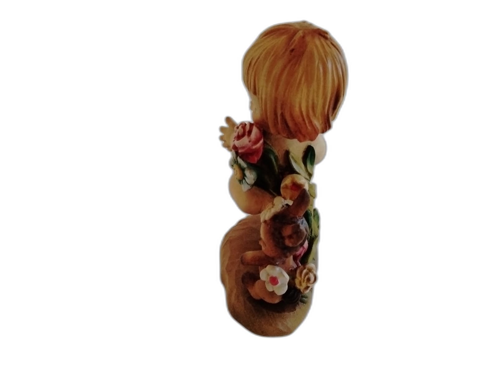 A-042 - Flower Girl with Bunny and Angel - Photo 2