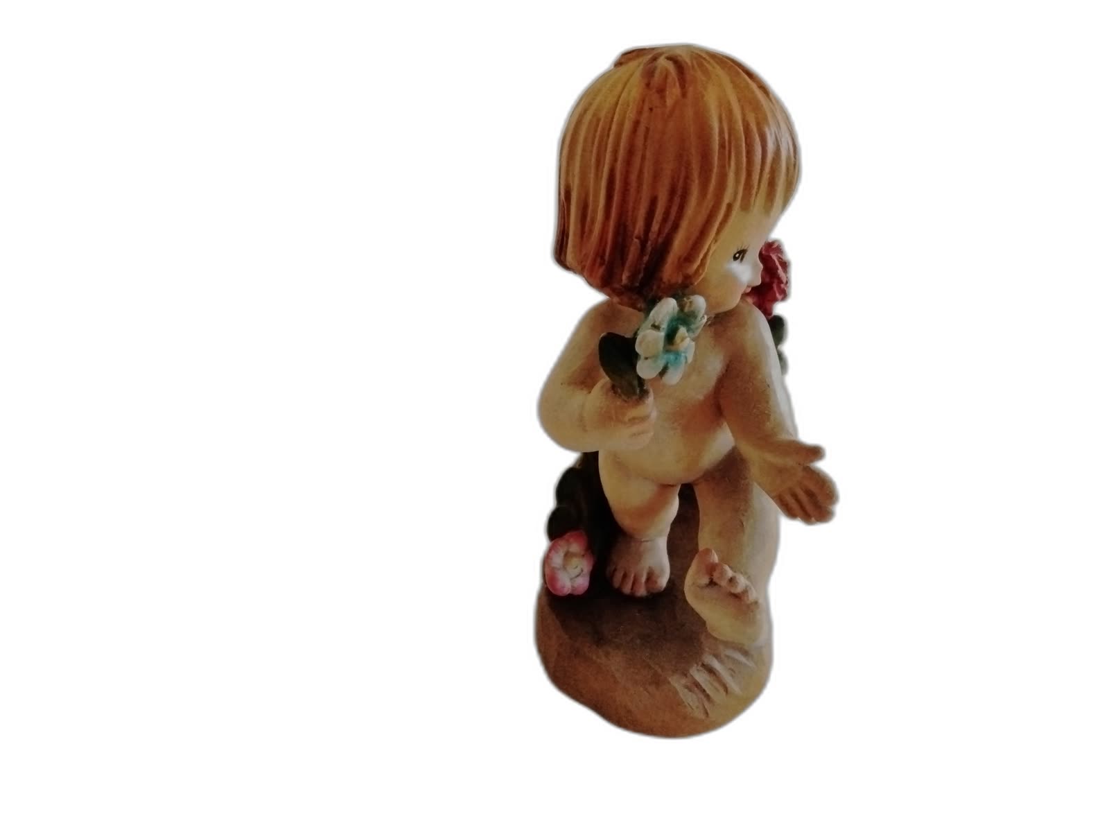 A-042 - Flower Girl with Bunny and Angel - Photo 3