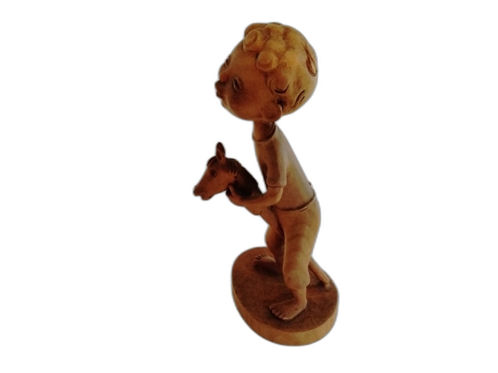 A-047 - Boy on Stick Horse - Photo 2