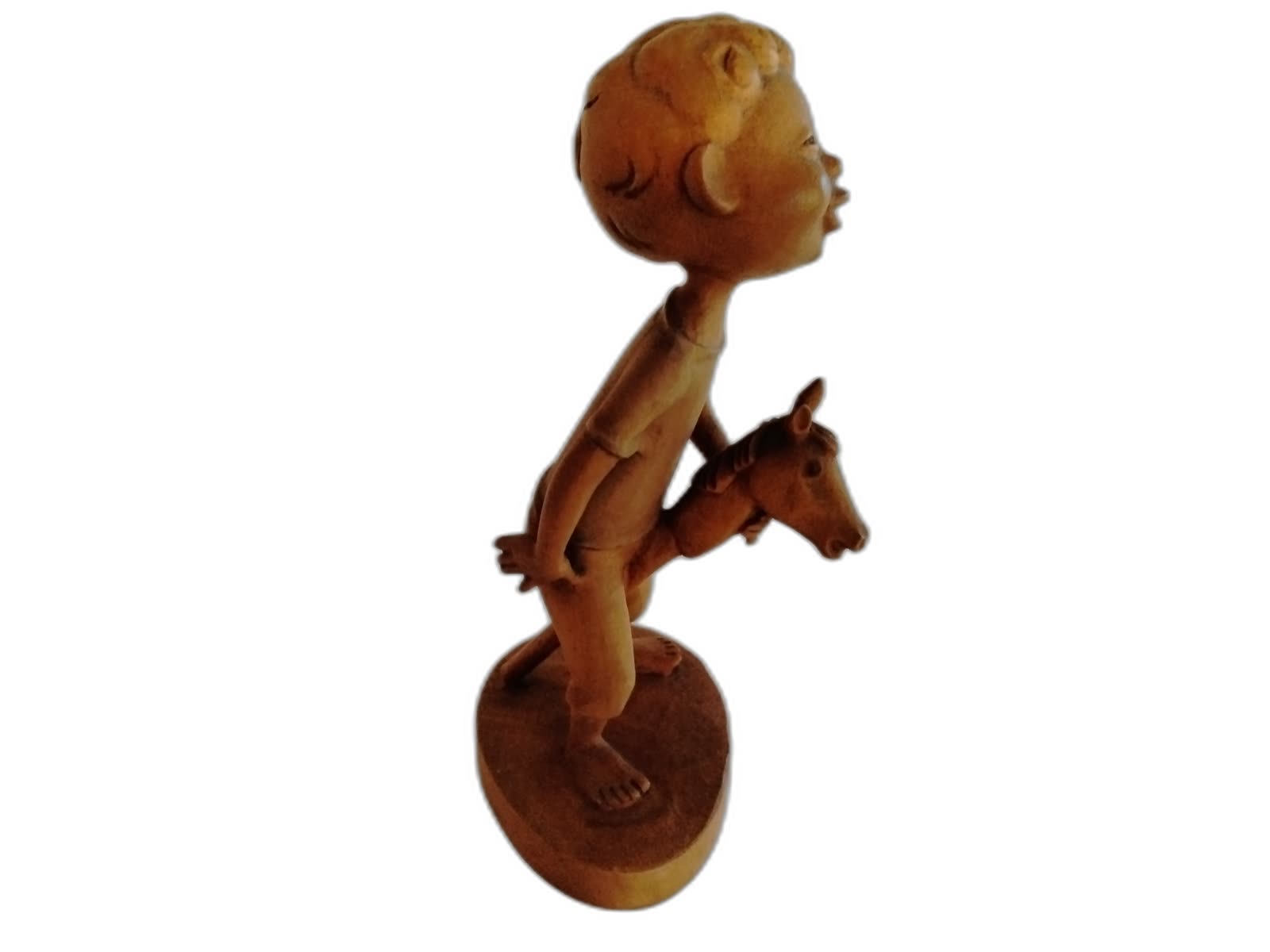 A-047 - Boy on Stick Horse - Photo 3