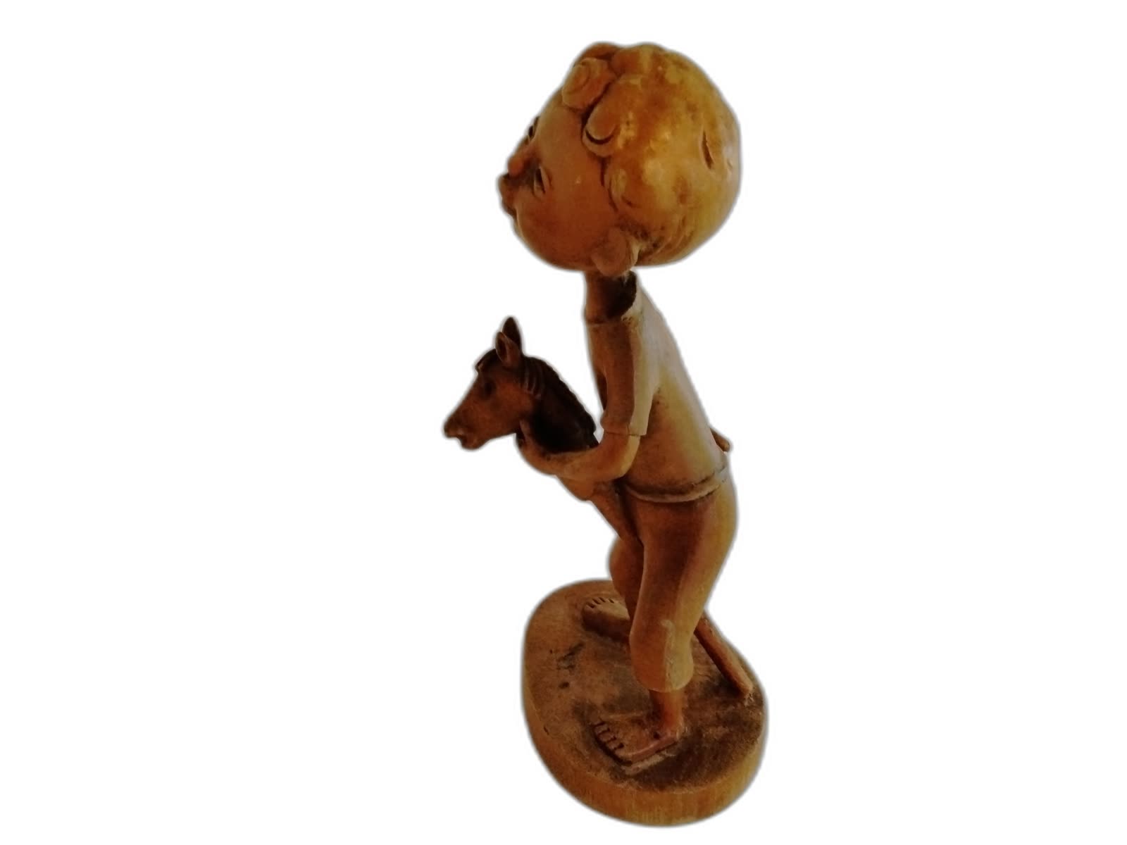 A-048 - Boy on Stick Horse - Photo 2