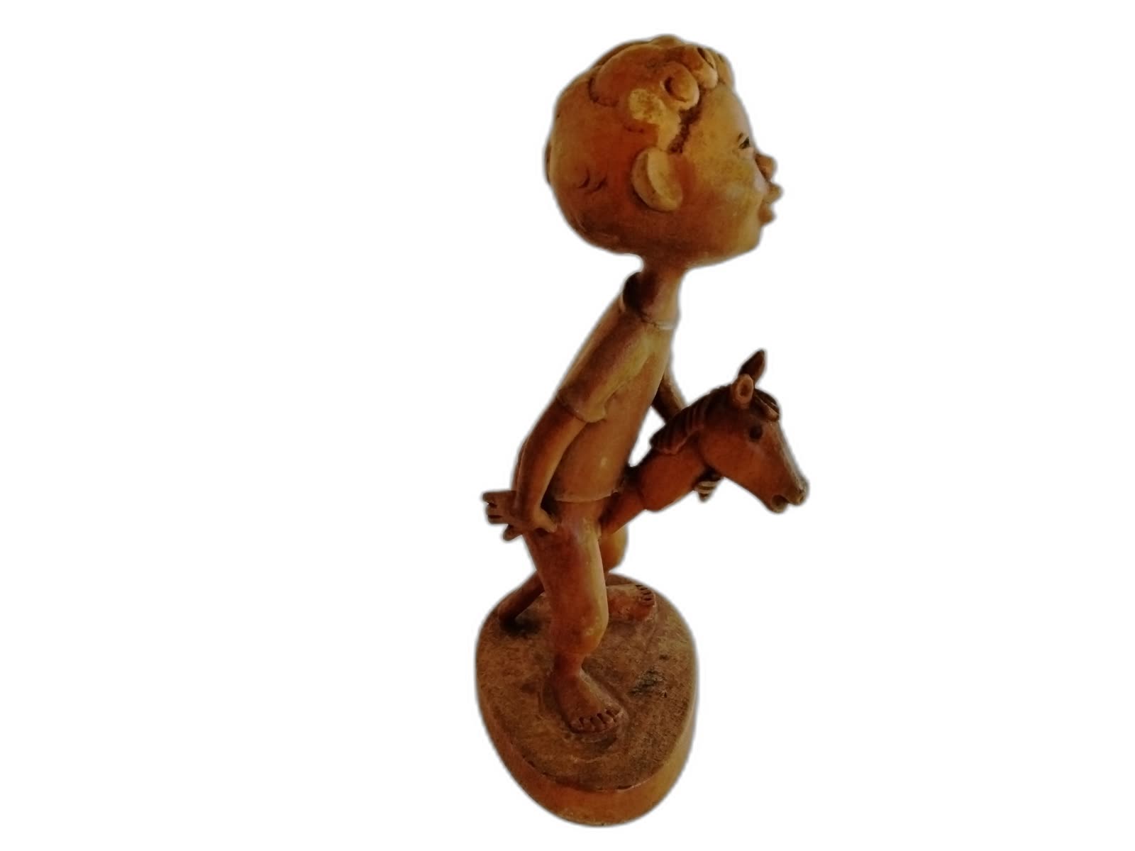 A-048 - Boy on Stick Horse - Photo 3