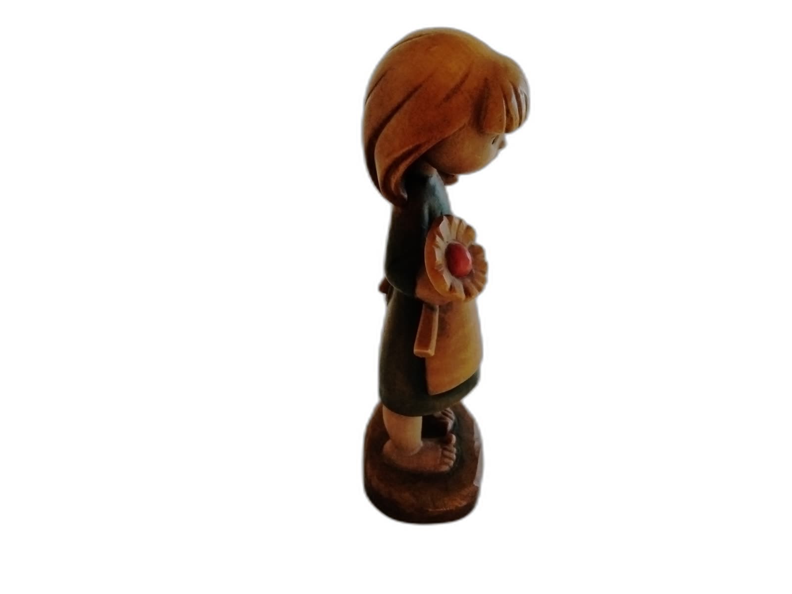 A-057 - Girl with Flower (darker colorway) - Photo 3