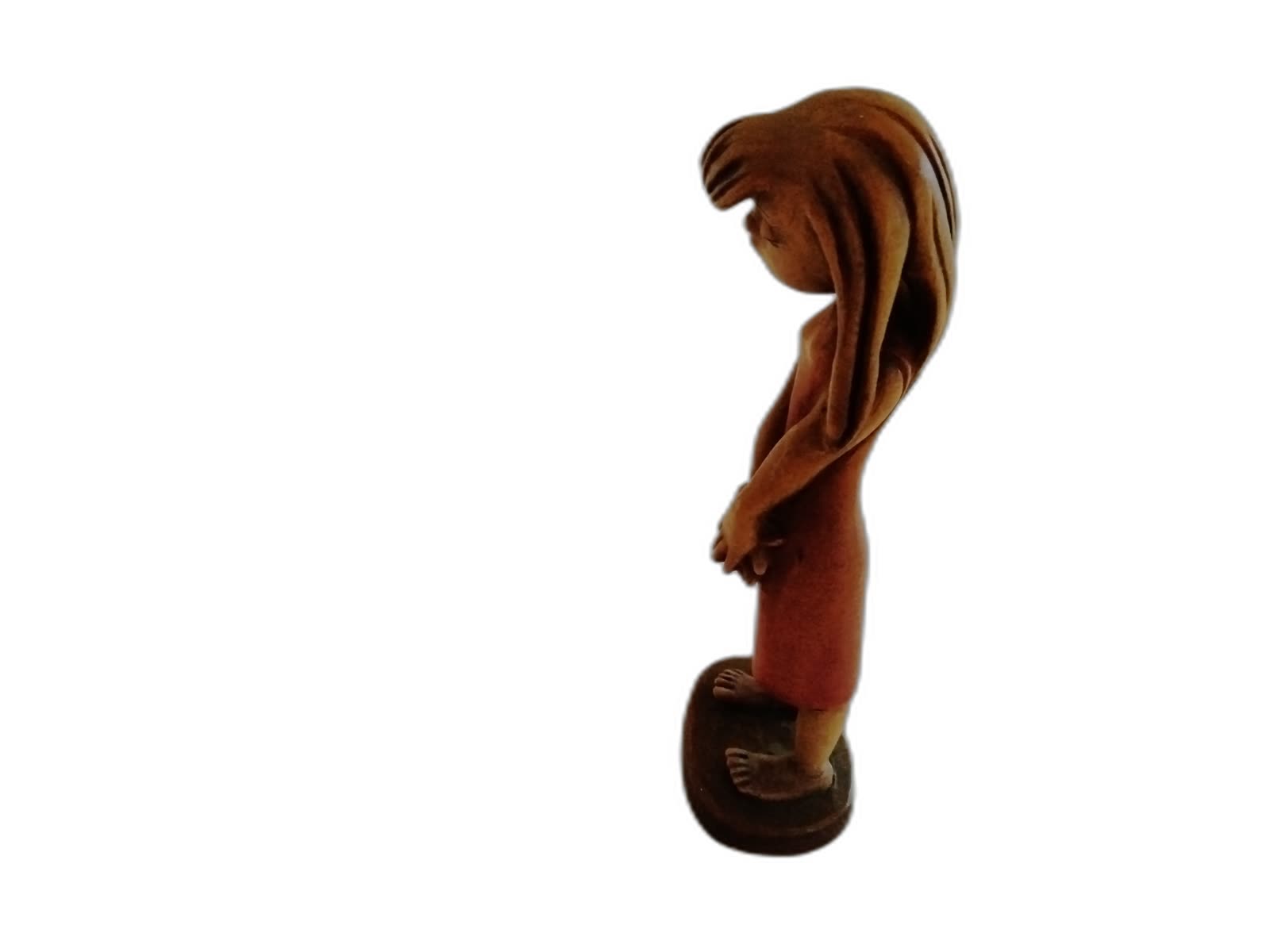 A-060 - Shy Girl with Folded Hands - Photo 2