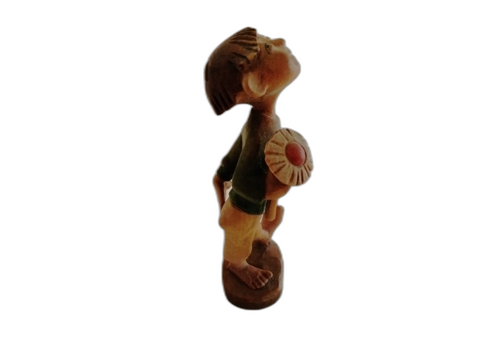 A-061 - Boy w/ Flower (Alpine Style) - Photo 3