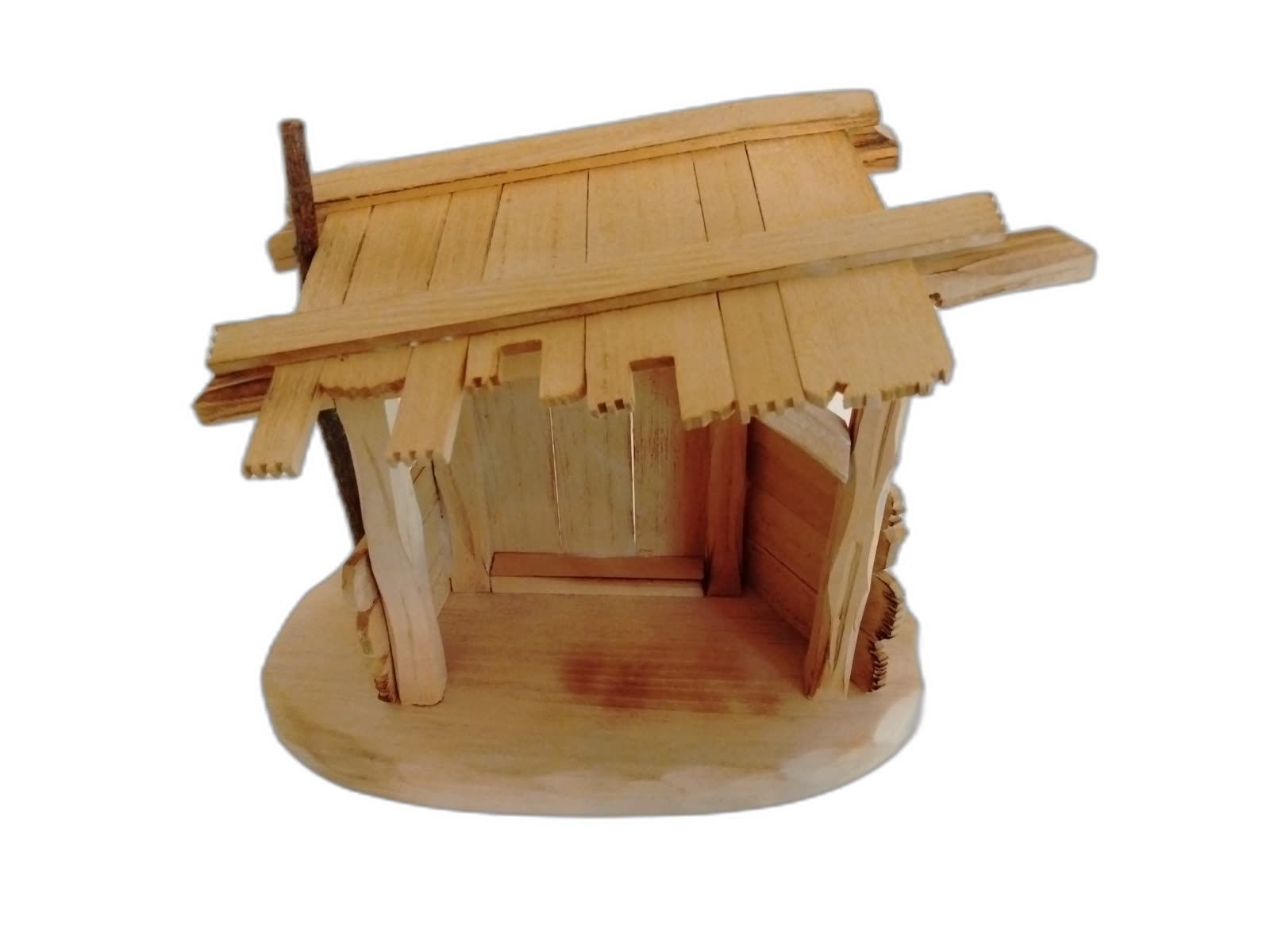 A-078 - Ferrandiz Nativity Stable - Photo 1