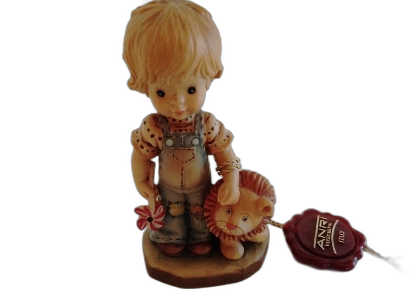 A-083 - Boy with Lion and Pinwheel - Photo 1