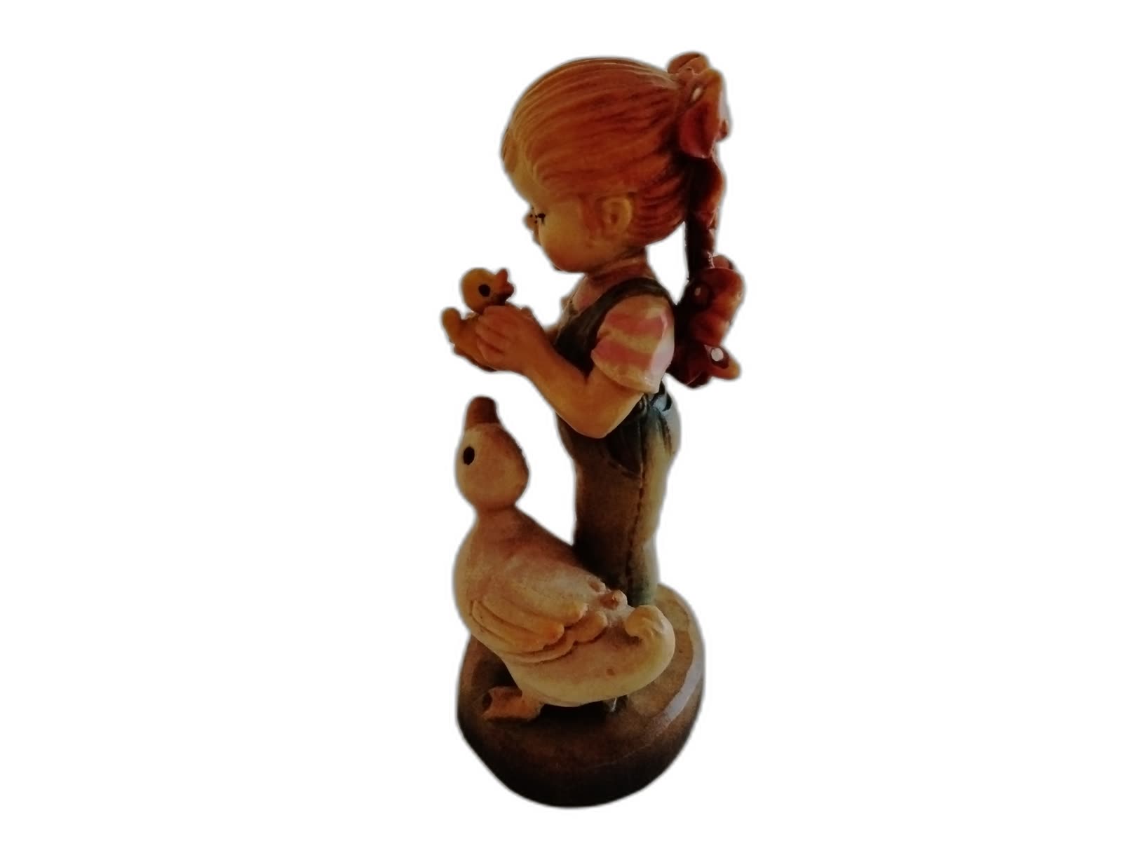 A-084 - Girl with Duck and Mother Duck - Photo 2