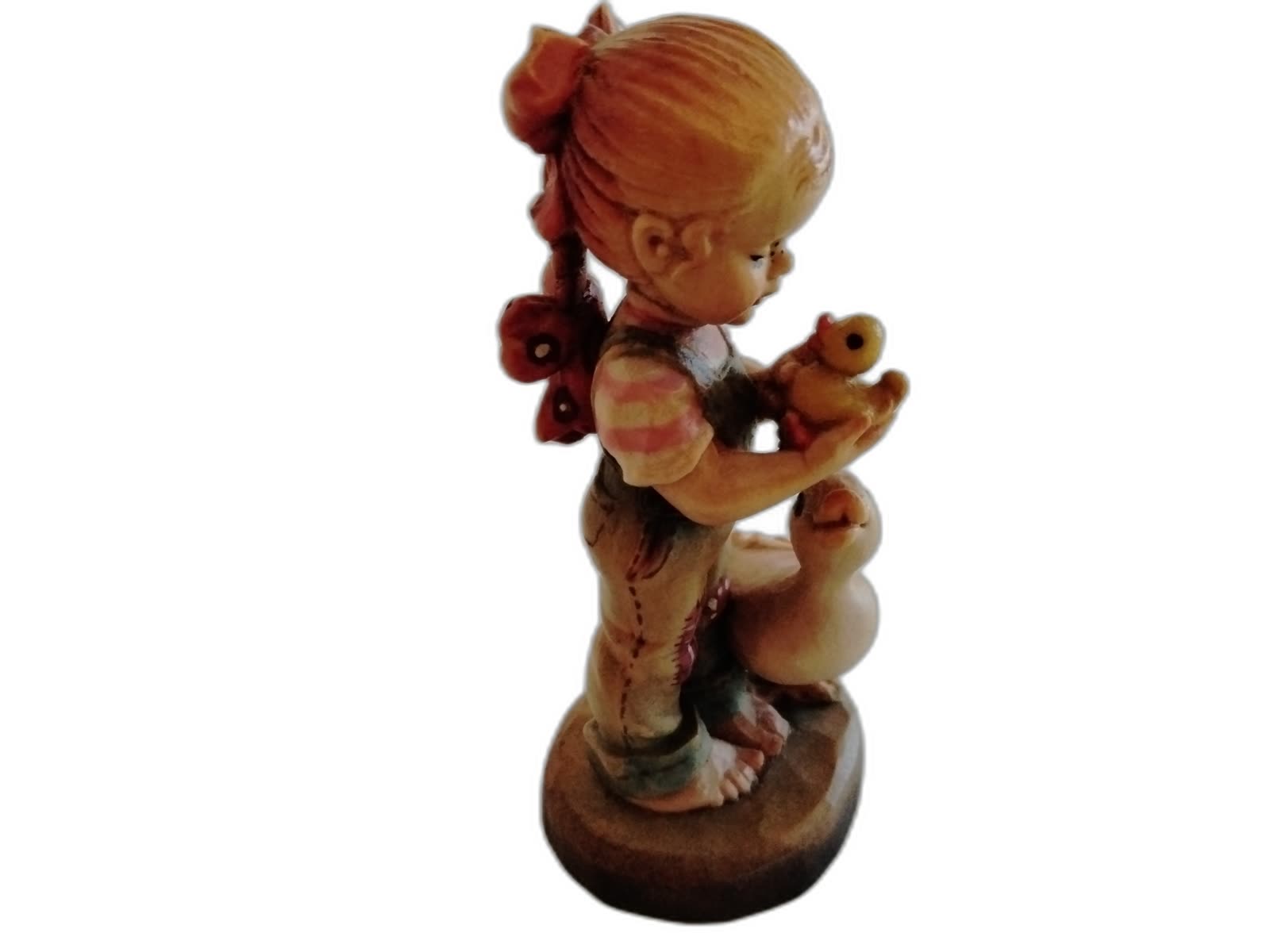 A-084 - Girl with Duck and Mother Duck - Photo 3
