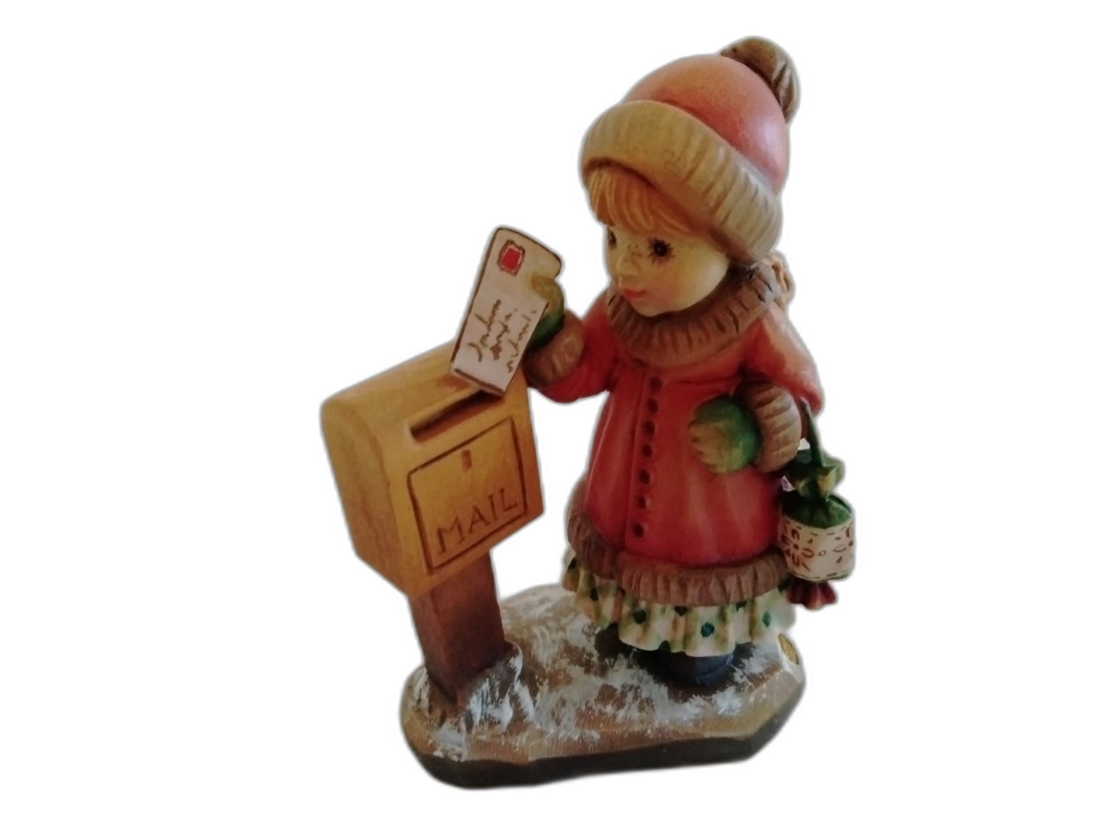 A-089 - Winter Girl Mailing Letter - Photo 1
