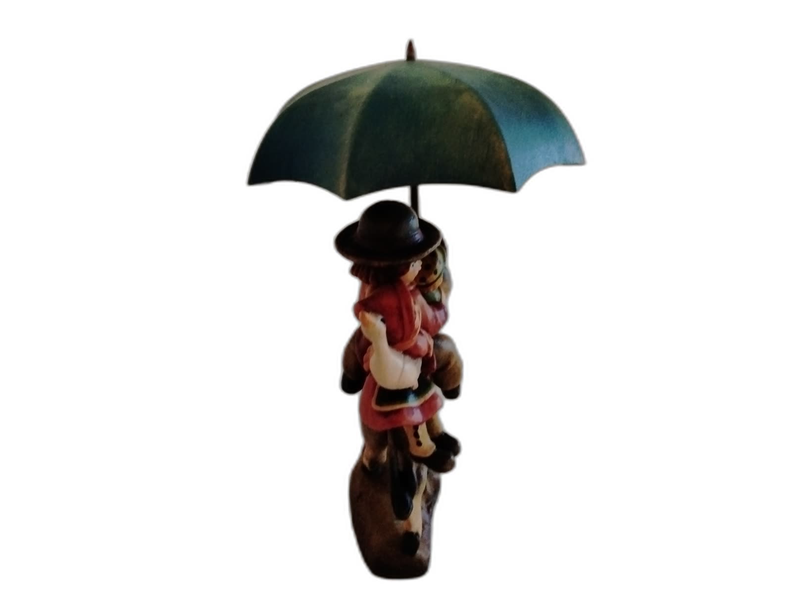 A-104 - Family on Donkey beneath Umbrella - Photo 3