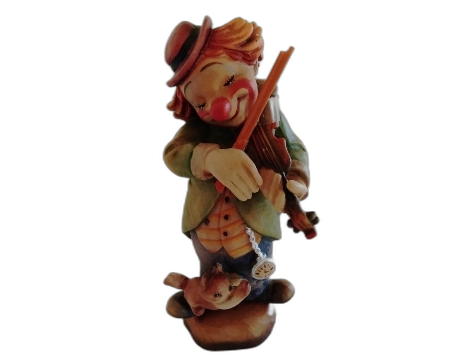A-105 - Clown Violinist with Squirrel - Photo 1