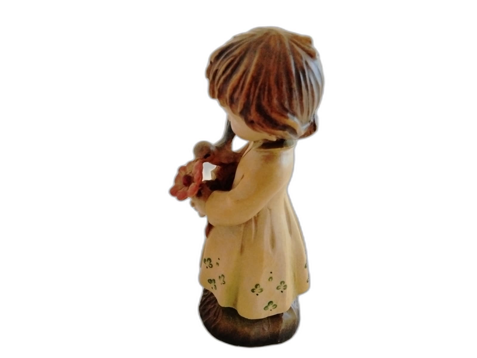 A-112 - First Blossom — Girl with Rabbit and Flowers - Photo 2