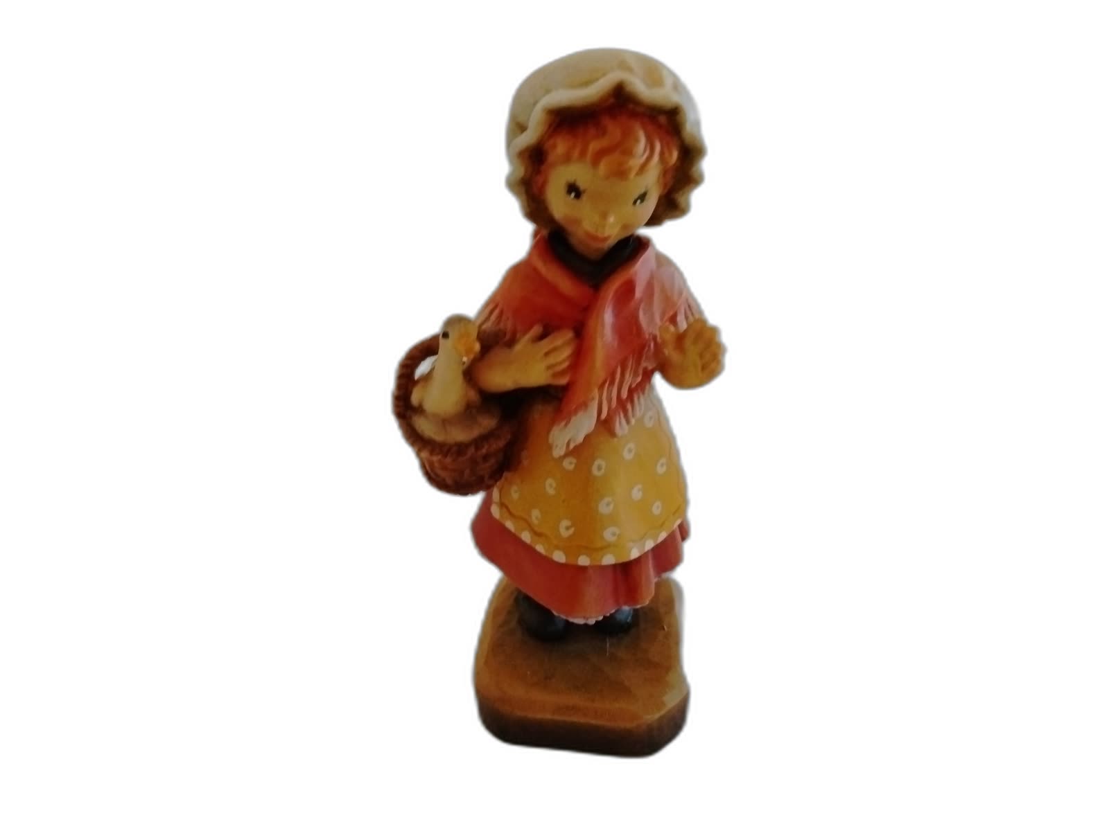 A-118 - Girl Carrying a Duck Basket - Photo 1