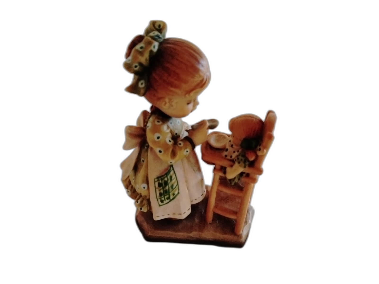A-122 - Girl Feeding a Doll in High Chair - Photo 2