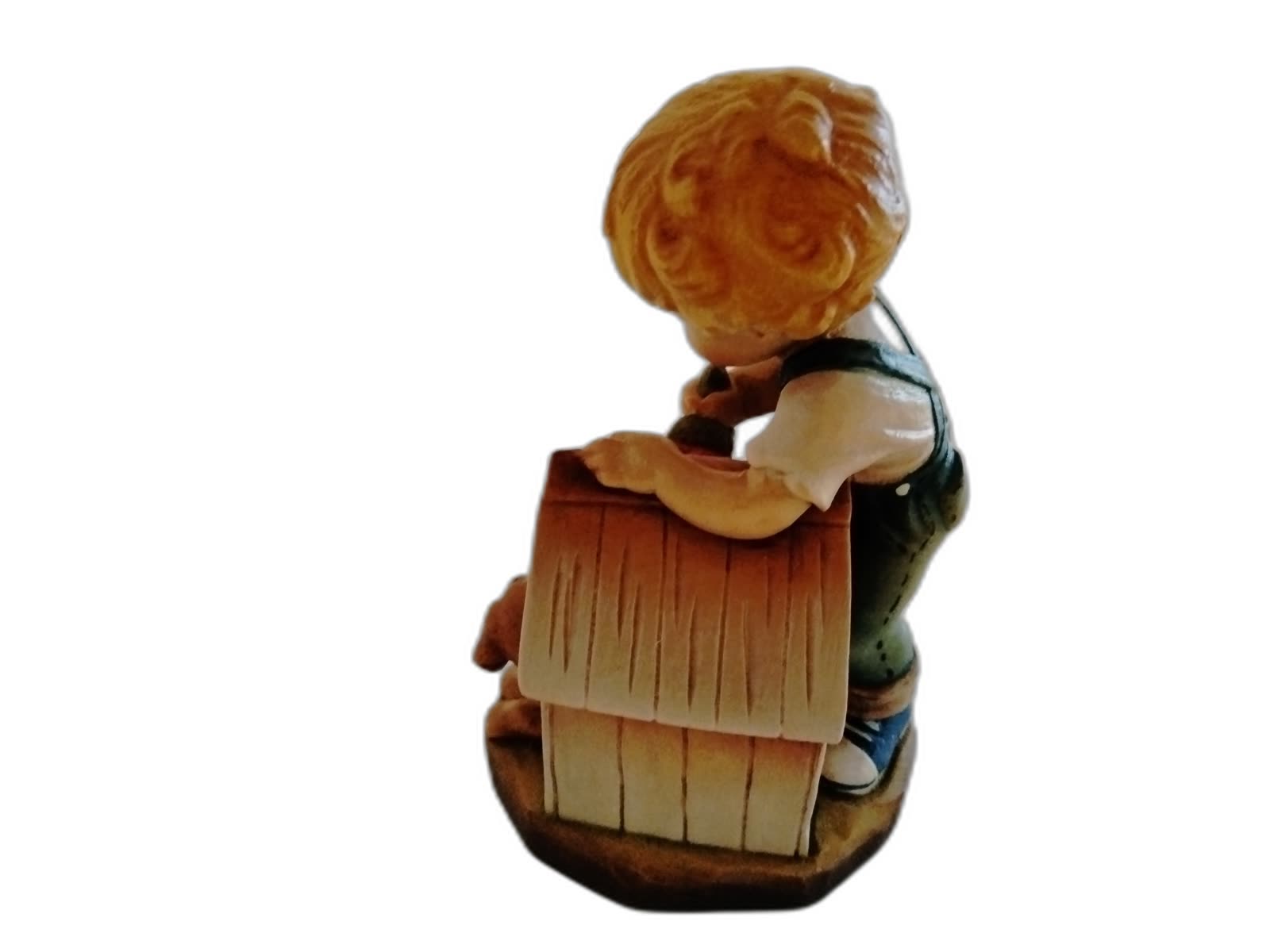 A-125 - Boy Painting a Doghouse - Photo 3