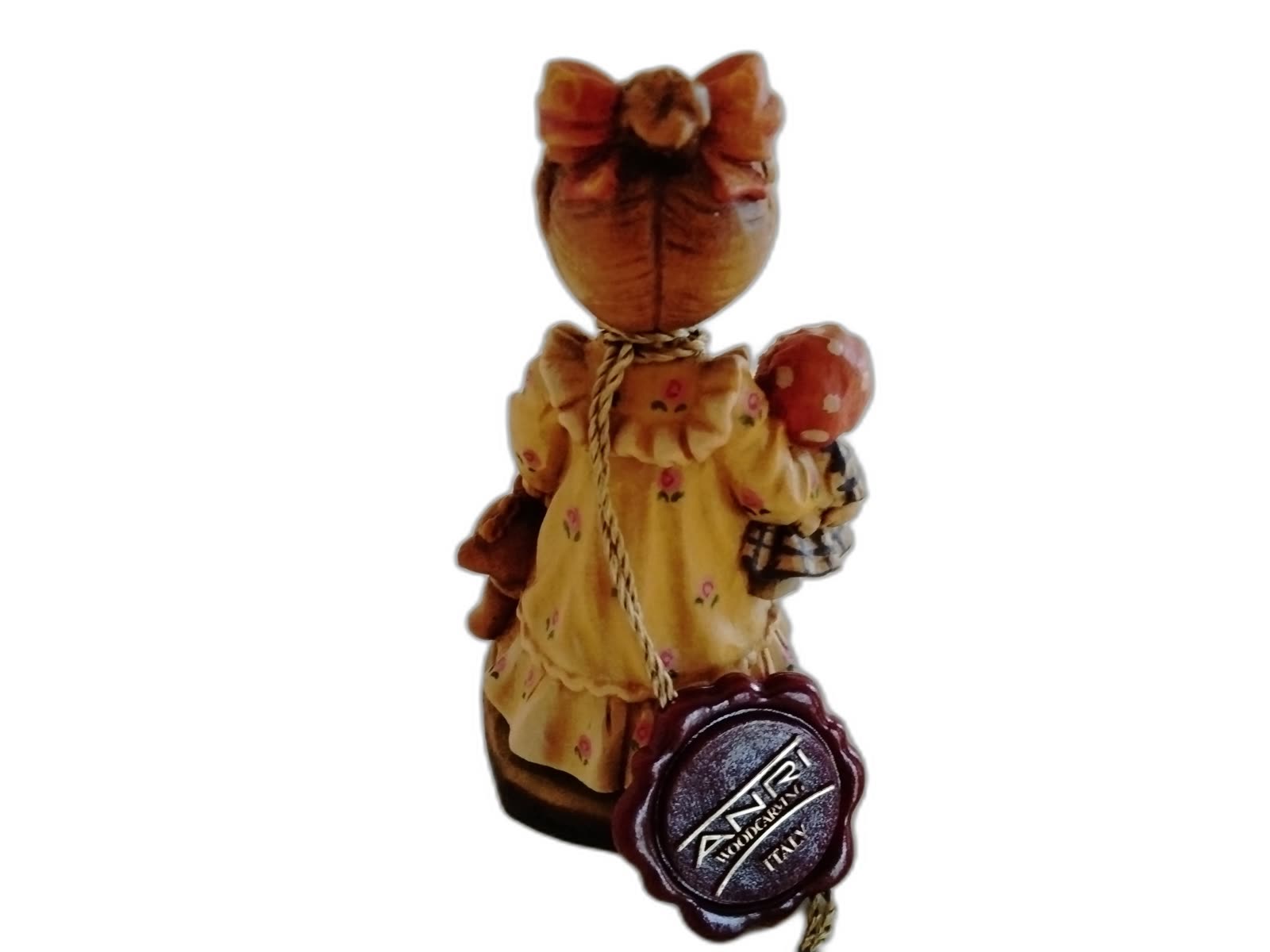 A-140 - Girl Carrying Teddy Bear and Doll - Photo 4