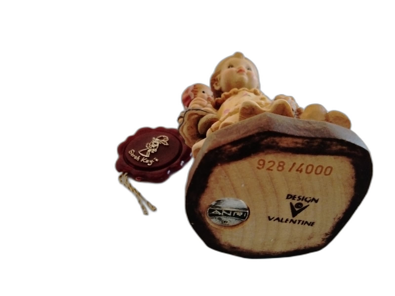 A-140 - Girl Carrying Teddy Bear and Doll - Photo 5