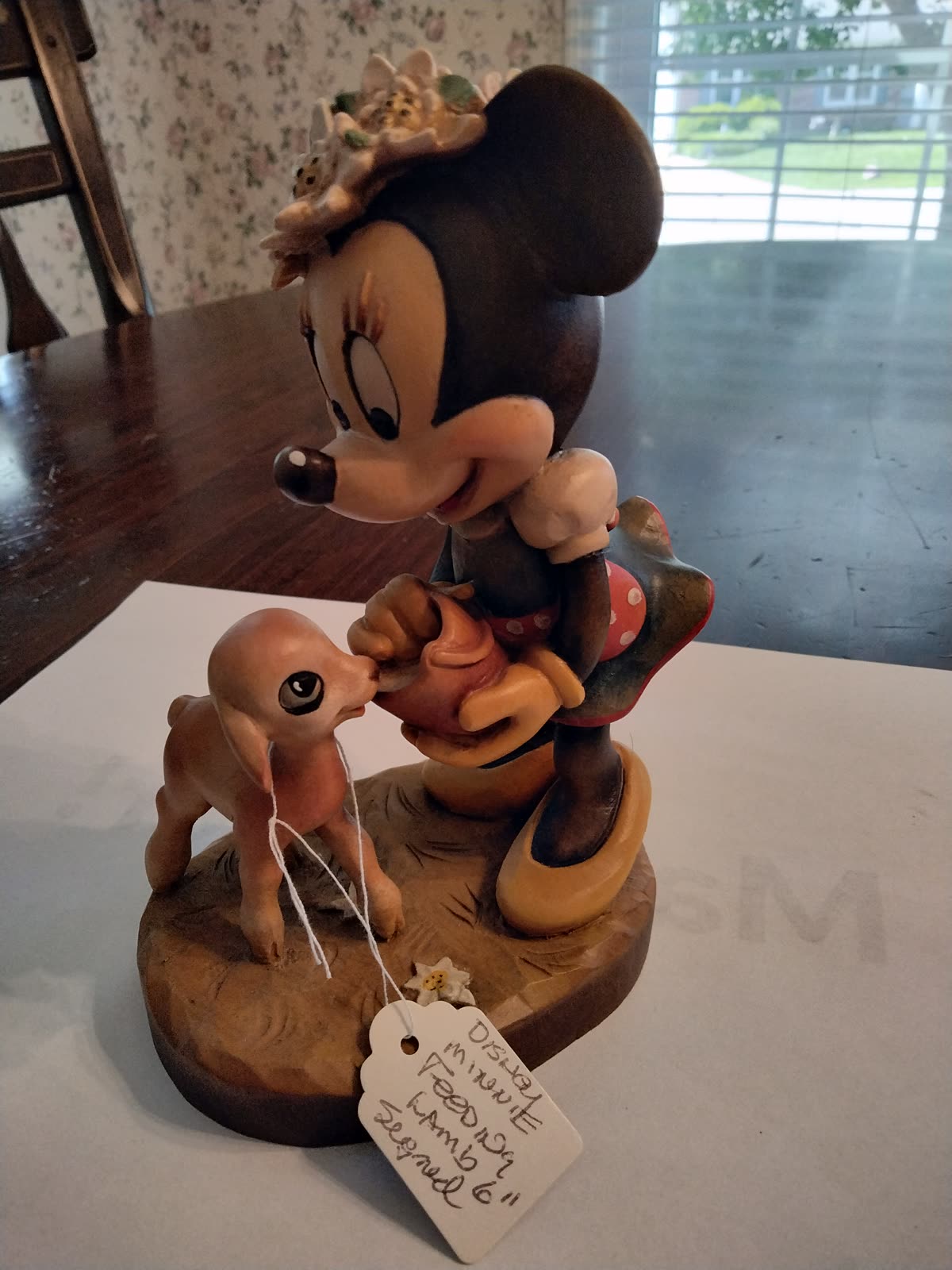 A-046 Disney Minnie Feeding Lamb image 2