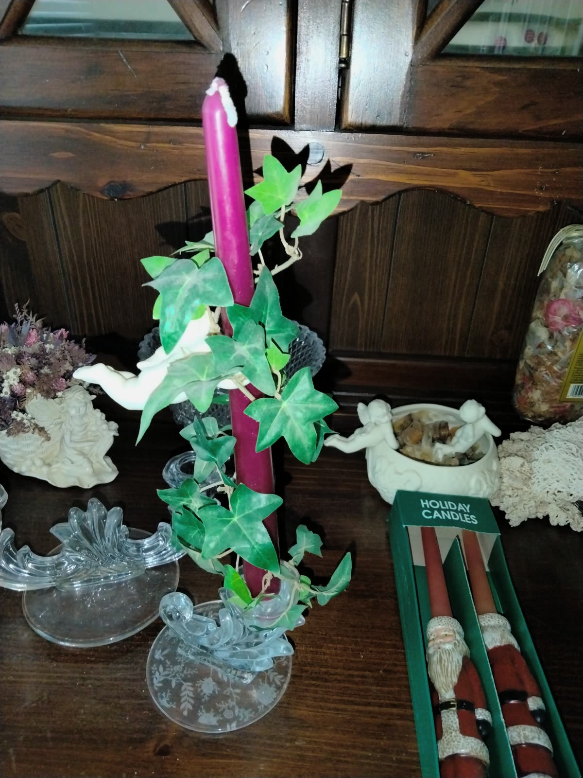 SM-001 Ivy Candle Holder image 1