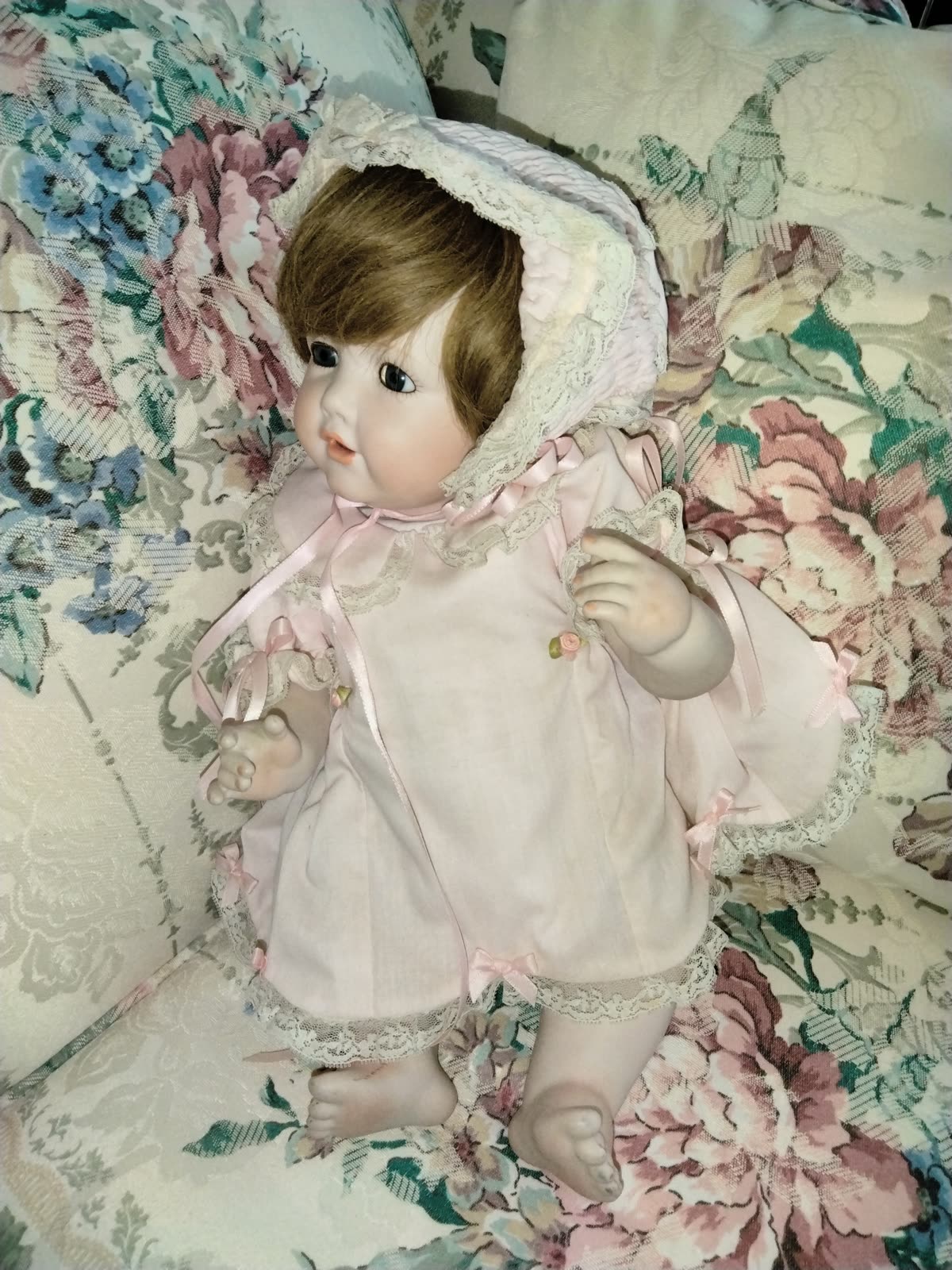 C3-011 Porcelain Baby Doll (pink) image 1