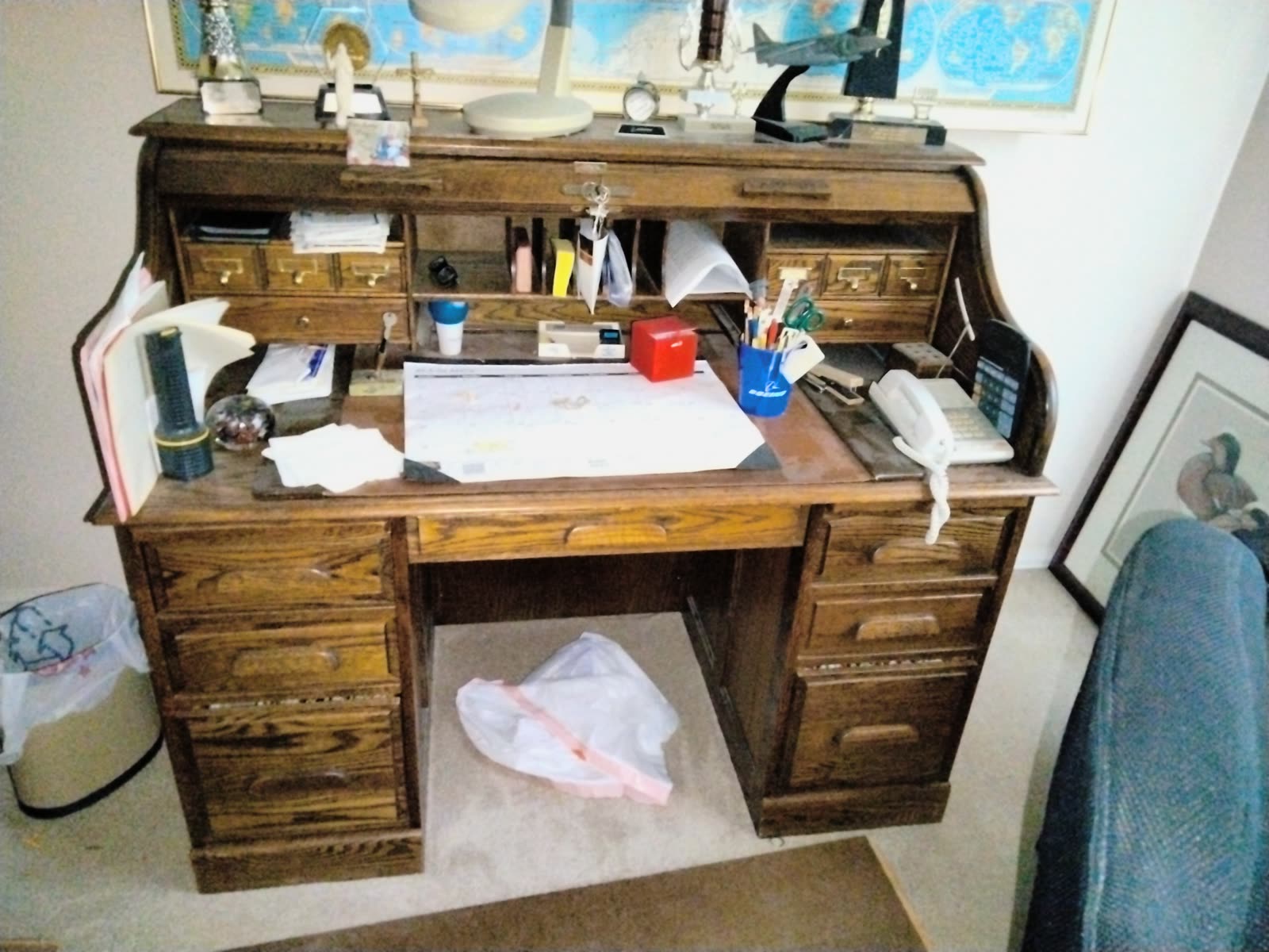B4-001 Roll-Top Desk image 2
