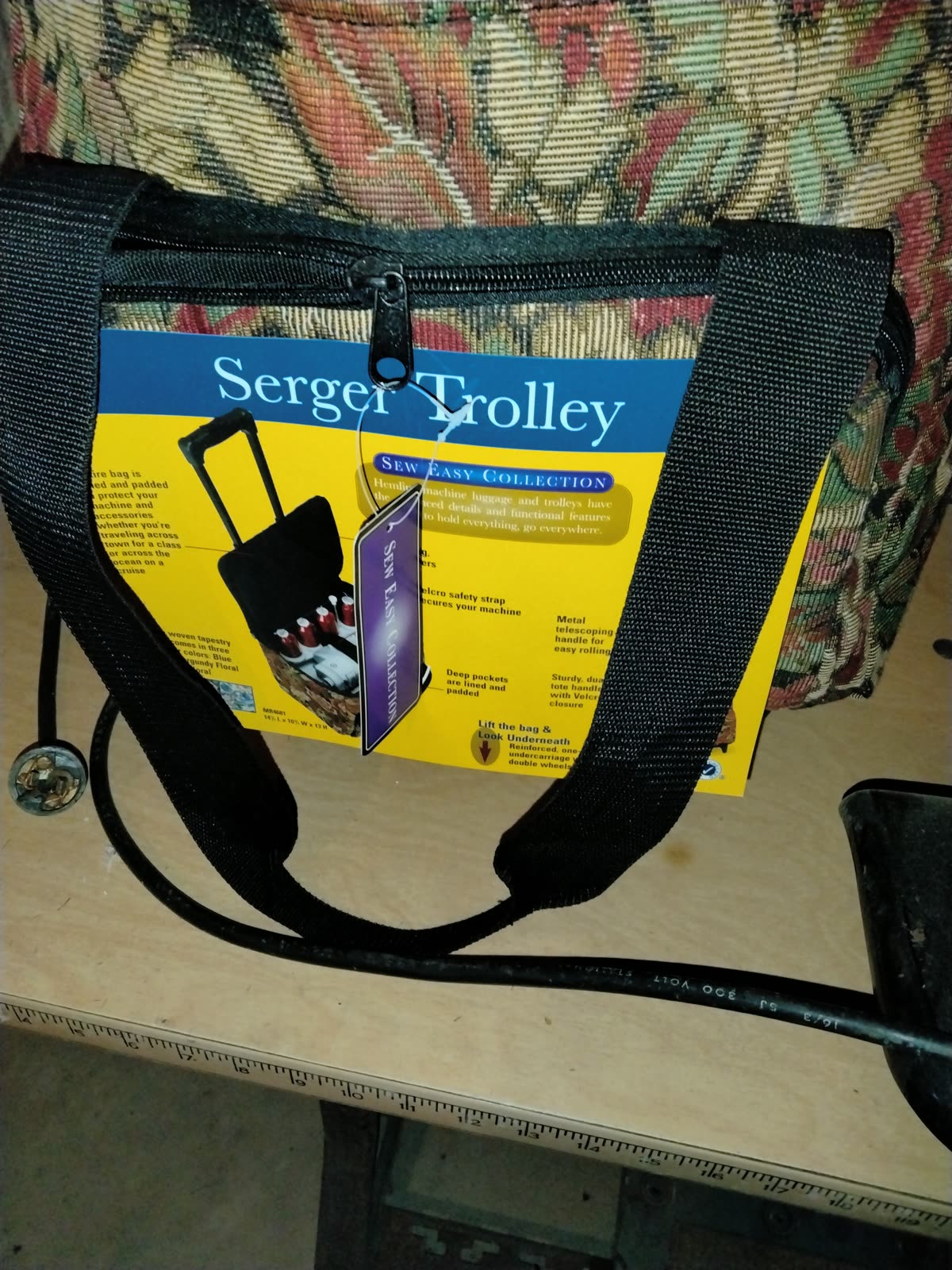 DS-006 Sewing Machine Trolley Bag image 1