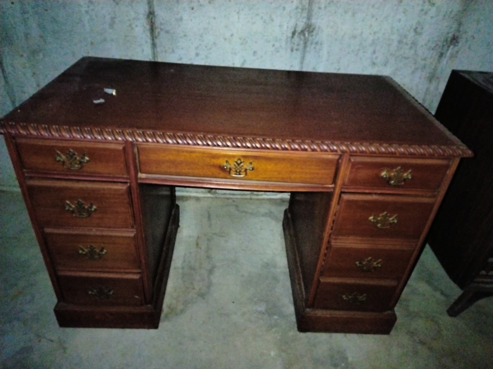 DS-002 Vintage Wood Desk image 1