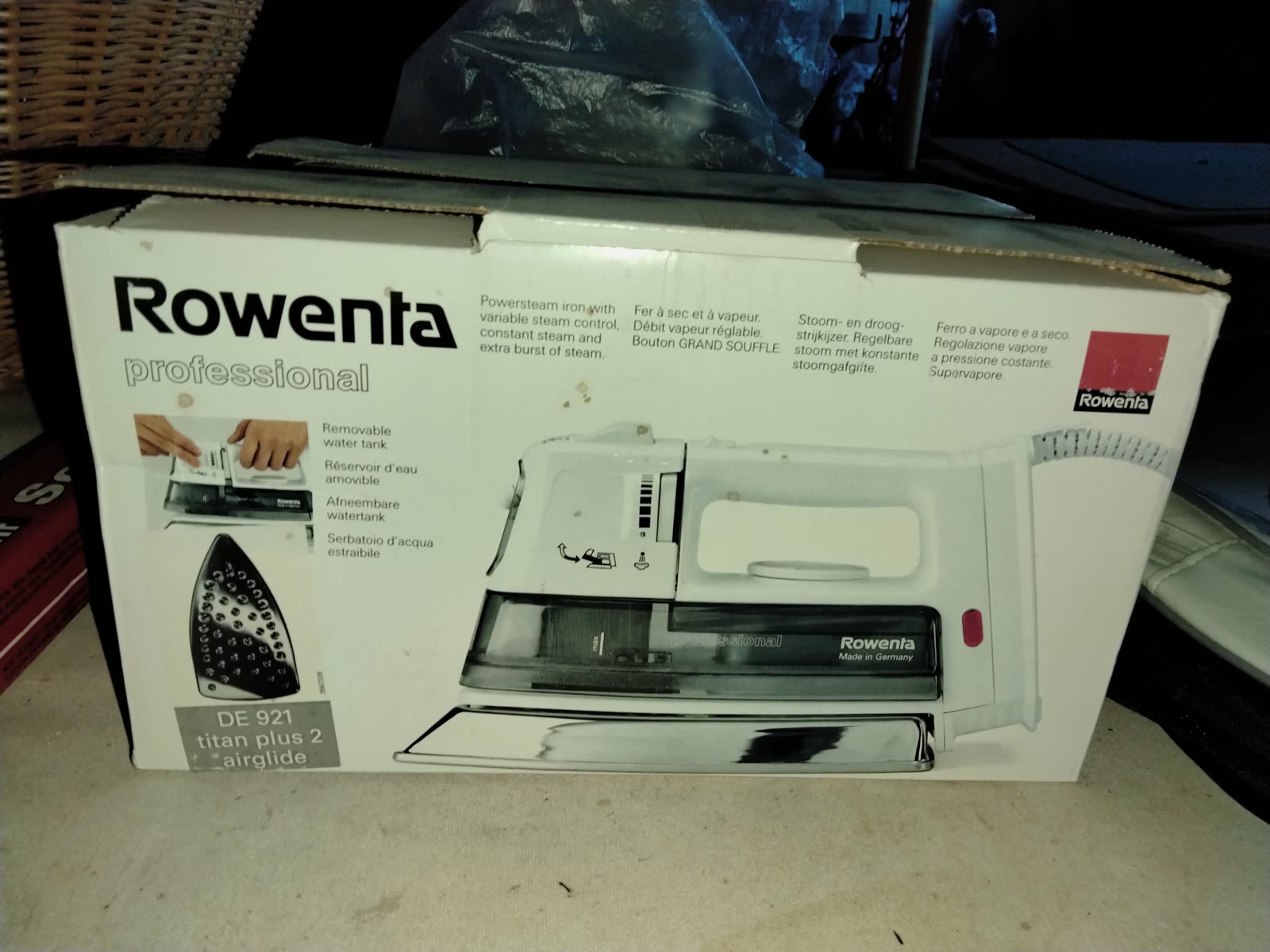 MS-017 Rowenta Iron DE921 image 1