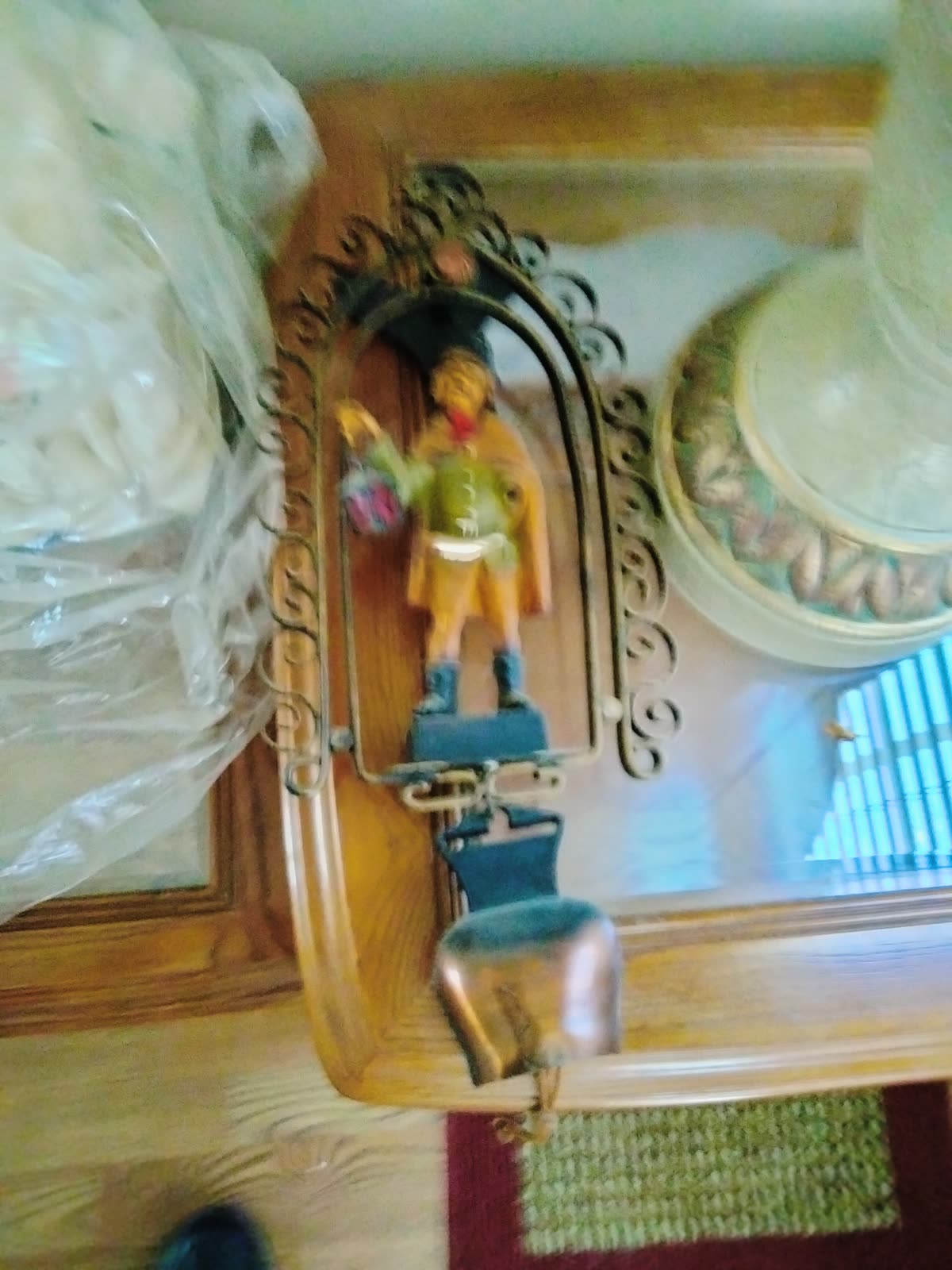 C5-010 Metal Bell Wall Decor image 1