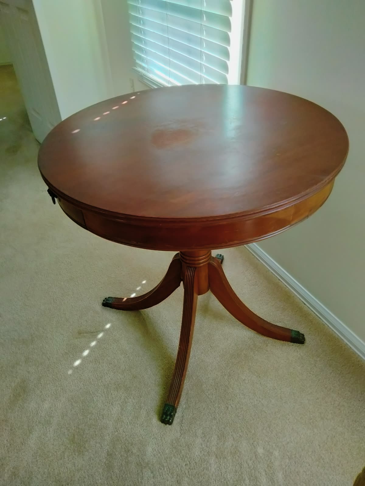 B1-006 Antique Wood Table image 3